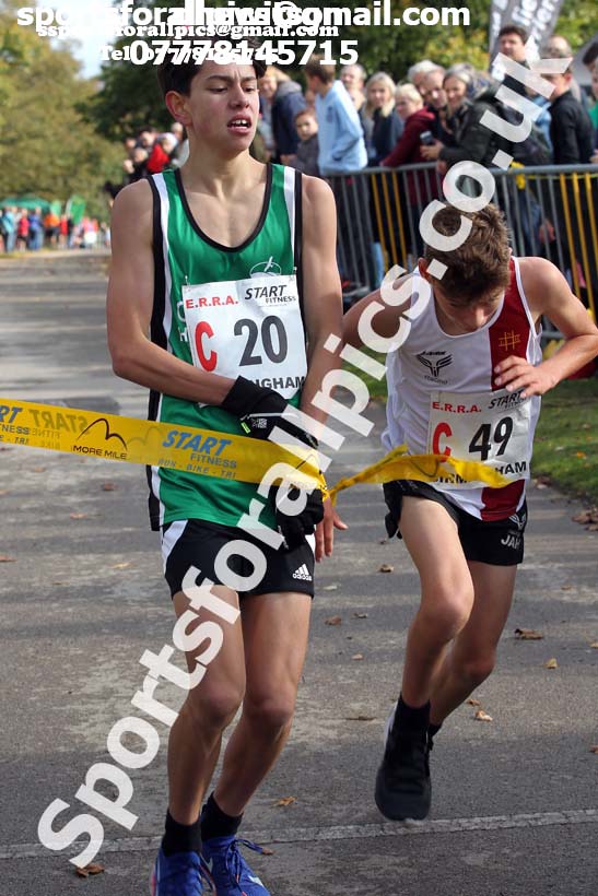 Boys under-13 3 stage road relay, 2019 ERRA 6 and 4 Stage Relay and Young Athletes.  Photo: David T. Hewitson/Sports for All Pics